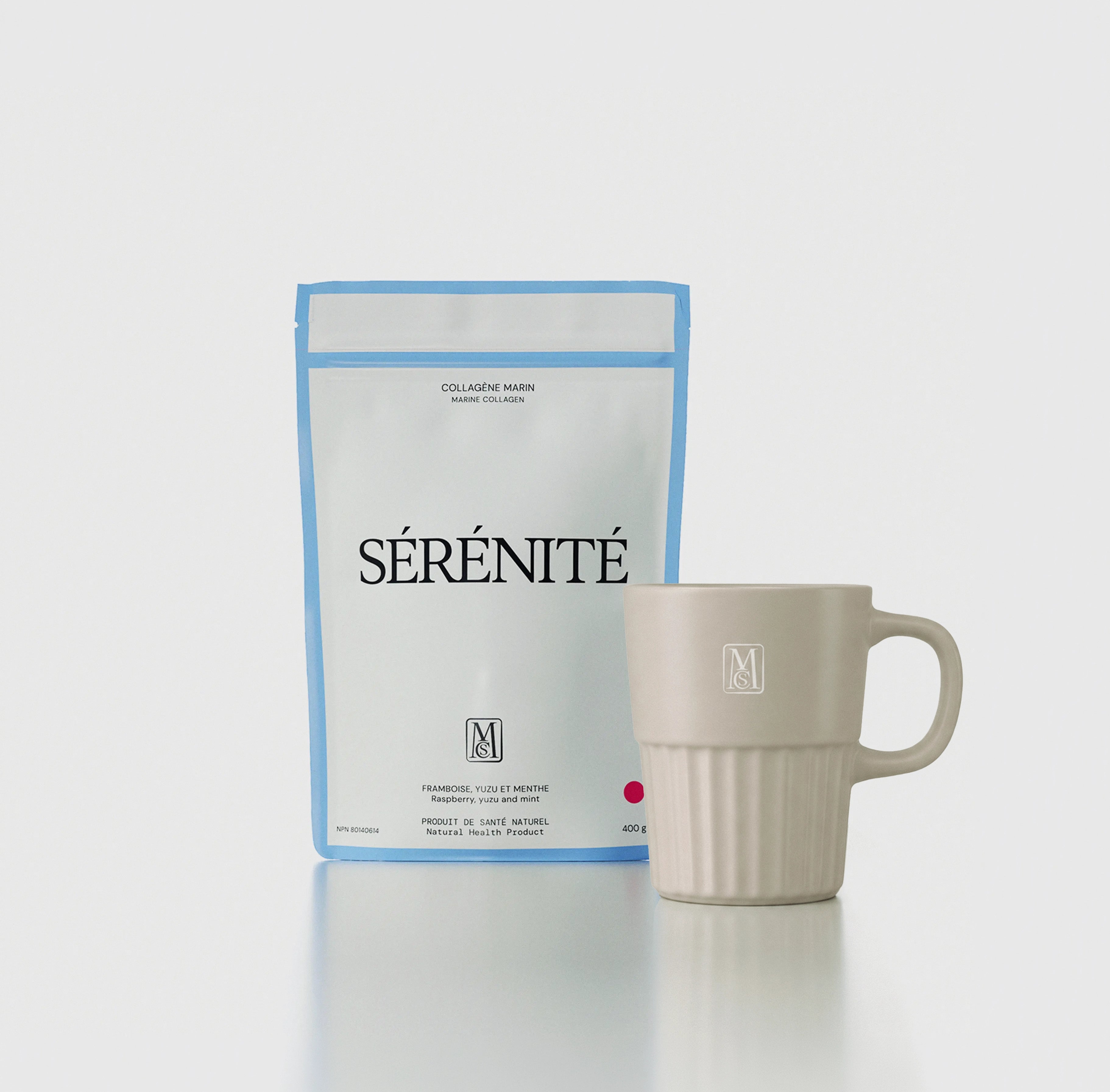 Collagène marin SÉRÉNITÉ + tasse en céramique 444 ml gratuite