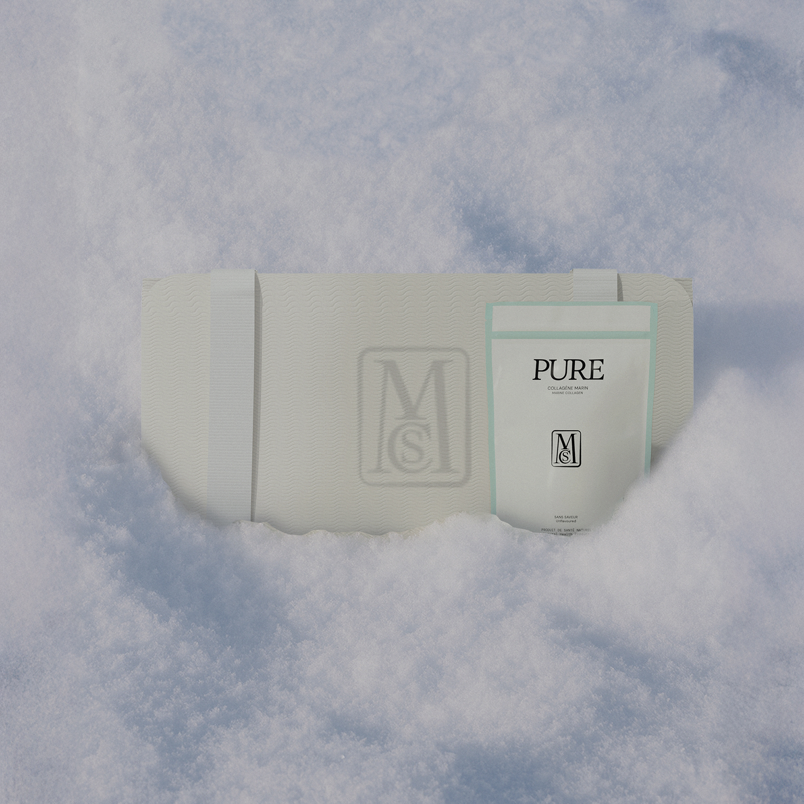 Coffret 3: Collagène marin PURE + Tapis de yoga pliable